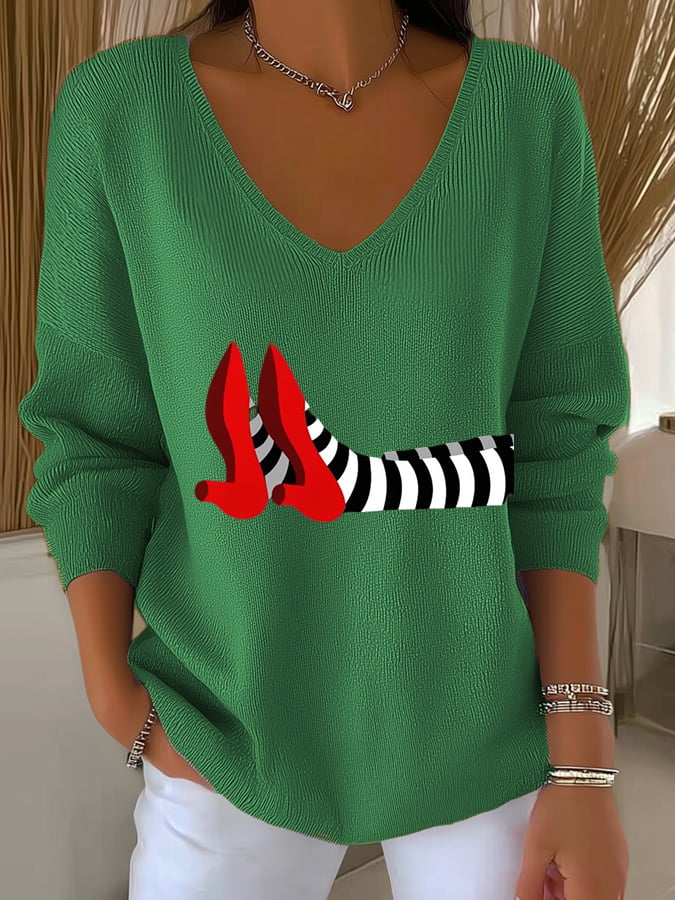 Women's Casual Witches Long Sleeve T-Shirt